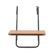 VEVOR Balcony Hanging Table 25 x 24 in Patio Railing Bar Table Adjusable