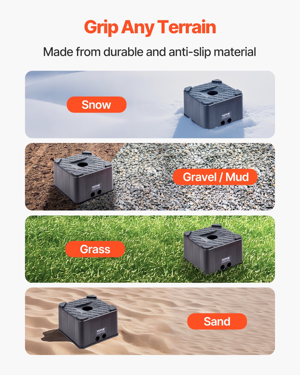 VEVOR Trailer Jack Block 6