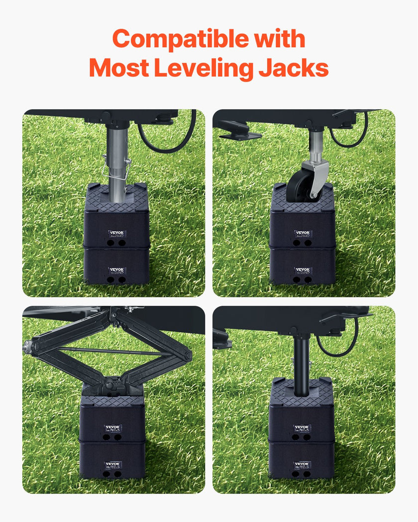 Trailer Jack Blocks 2Pcs 6