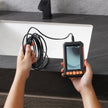 VEVOR Endoscope Camera with Lights Dual Lens Borescope 49.2FT Cable 4.3