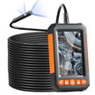 VEVOR Endoscope Camera with Lights Dual Lens Borescope 49.2FT Cable 4.3