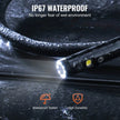 VEVOR Endoscope Camera with Lights Dual Lens Borescope 16.4FT Cable 4.3