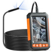VEVOR Endoscope Camera with Lights Dual Lens Borescope 16.4FT Cable 4.3
