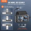 VEVOR Endoscope Camera with Lights Triple Lens Borescope 49.2FT Cable 5