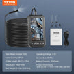 VEVOR Endoscope Camera with Lights Triple Lens Borescope 49.2FT Cable 5