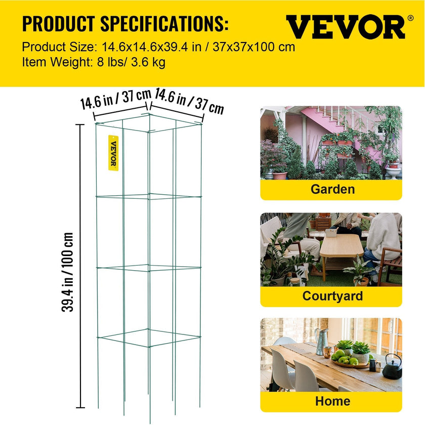 VEVOR Tomato Cages, 14.6