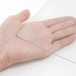 VEVOR Plastic Table Cover 42 x 78 Inch, 2 mm Thick Clear Table Protector, Rectangle Clear Desk Mat, Waterproof & Easy Cleaning for Office Dresser Night Stand