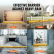 VEVOR Flood Barriers, Sandbag Alternative Flood Bags 4 Pack,  Flood Barrier for Home, Water Barriers for Flooding, Doorway, Driveway(4FTx6in)