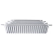 VEVOR Ceramic Baking Dish 4 Pieces Rectangular Bakeware Set Deep for Baking
