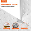 VEVOR Spill Absorbent Pads, Oil Absorbing Mat Absorbs up 20 Gal, 15