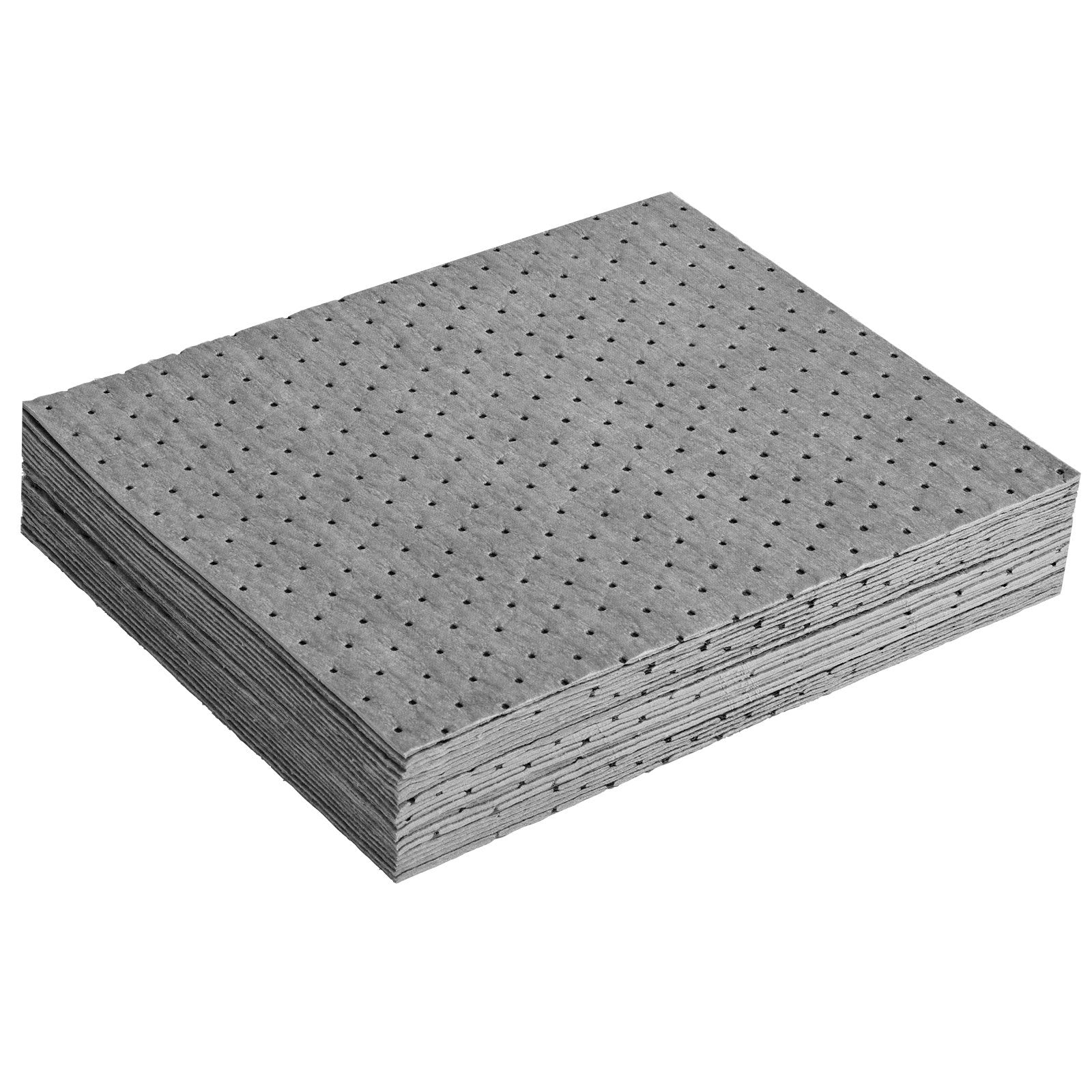 VEVOR Universal Spill Kit, Spill Control Supplies 43 pcs, Includes 30 Universal Sorbent Pads, 2 Universal Sorbent Socks 3