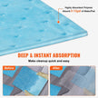 VEVOR Spill Absorbent Pads, Water Absorbing Mat Pad in Dispenser Box, 6 Gal Capacity, 15