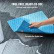 VEVOR Spill Absorbent Pads, Water Absorbing Mat Pad in Dispenser Box, 6 Gal Capacity, 15