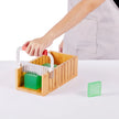 VEVOR Soap Making Kit, Bamboo Cutting Box and Inner Box with Silicone Mold, Stainless Steel Straight Cutter and Wavy Cutter, 100 Bags and 105 Stickers, Soap Making Supplies DIY Kits for Adults
