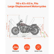 Motorcycle Storage Shelter with Security Lock – Heavy-Duty Outdoor Garage Tent