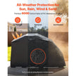 Motorcycle Storage Shelter with Security Lock – Heavy-Duty Outdoor Garage Tent