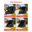 Motorcycle Storage Shelter with Security Lock – Heavy-Duty Outdoor Garage Tent