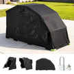 Motorcycle Storage Shelter with Security Lock – Heavy-Duty Outdoor Garage Tent