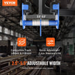 VEVOR Manual Trolley, 1100 lbs/0.5 Ton Load Capacity Push Beam Trolley with Dual Wheels, Adjustable for I-Beam Flange Width 2.5