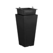 VEVOR Tall Planter Set of 2 Square Tapered Planters 22 in for Outdoor Indoor