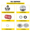 VEVOR Golf Cart Secondary Driven Power Clutch Kit Metal Surface Drive Clutch 1985-2007 Driven Clutch Kit Compatible with Yamaha Low End G2-G28 Golf Cart (with Spring)