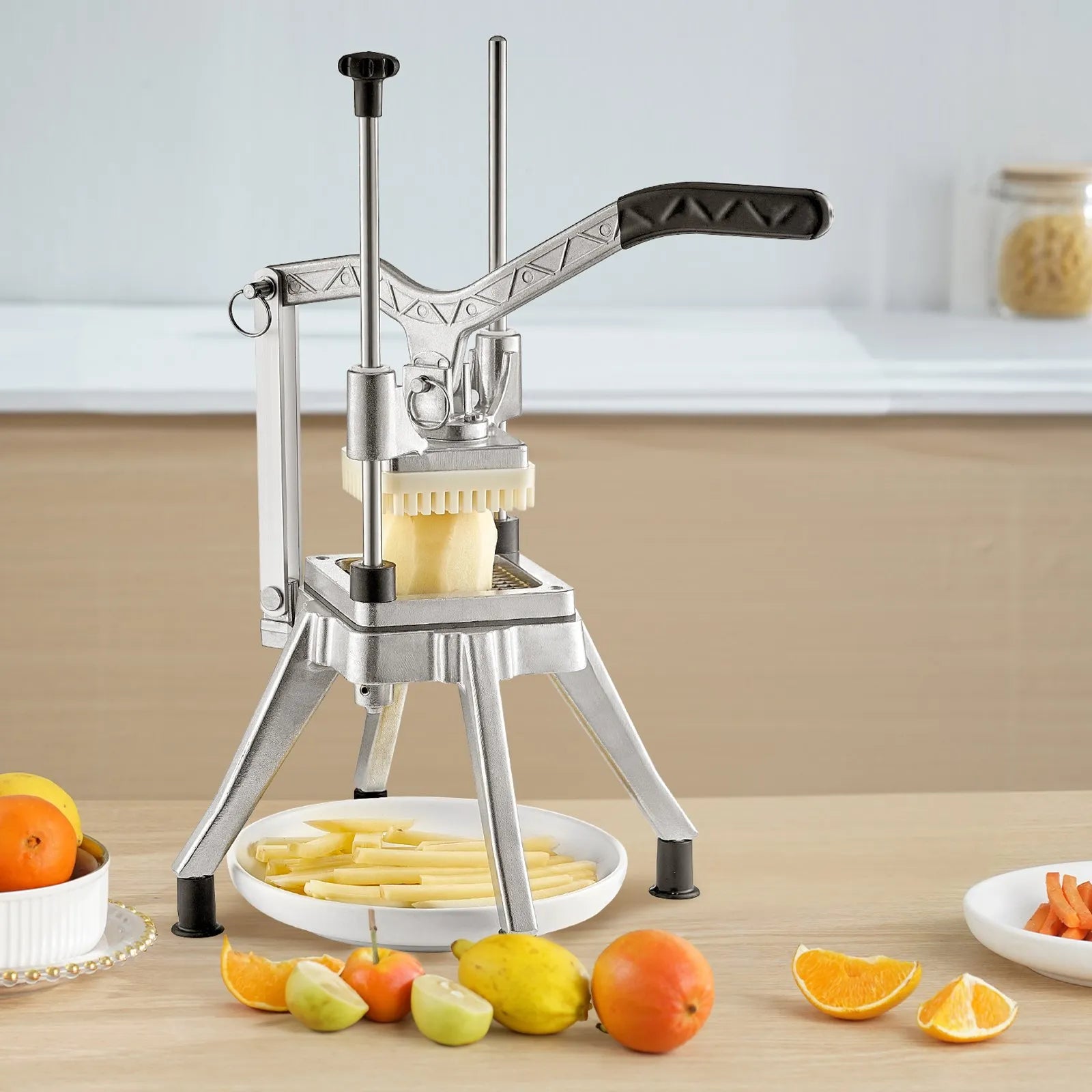 VEVOR Commercial Vegetable Fruit Chopper 1/4