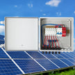 VEVOR PV Combiner Box, 6 String, Solar Combiner Box with 15A Rated Current Fuse, 125A Circuit Breaker, Lightning Arreste and Solar Connector, for On / Off Grid Solar Panel System, IP65 Waterproof