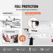 VEVOR Tufting Gun, Cut Pile Electric Carpet Weaving Flocking Machine, Rug Machines Starter Kit, 7-27 Stitches/sec High Speed Rug Making Tools, 4-25 mm Adjustable Height, 110V