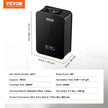 VEVOR Scent Air Machine, 180ml Bluetooth Smart Essential Oil Diffuser, 2000sq.ft Waterless HVAC Scent Diffuser with Cold Air Technology, Aromatherapy Diffuser Machine for Home, Office, Hotel,