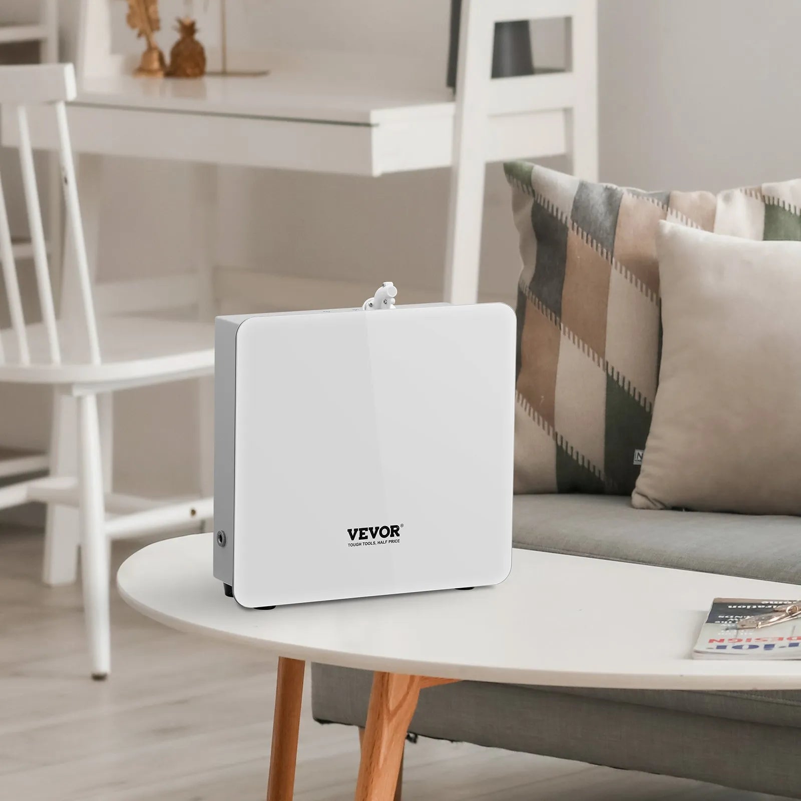 VEVOR Scent Air Machine, 480ml Bluetooth Smart Essential Oil Diffuser, 2500sq.ft Waterless Scent Diffuser with Cold Air Technology, Aromatherapy Diffuser Machine for Home, Office, Hotel, Spa