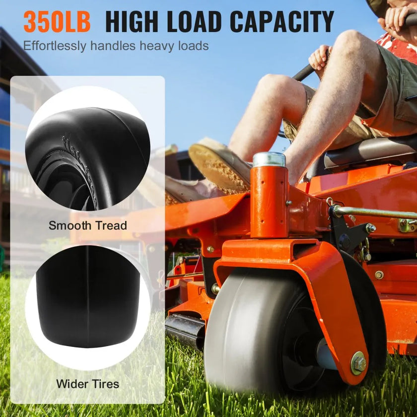 VEVOR Lawn Mower Tires with Rim, 11x4-7