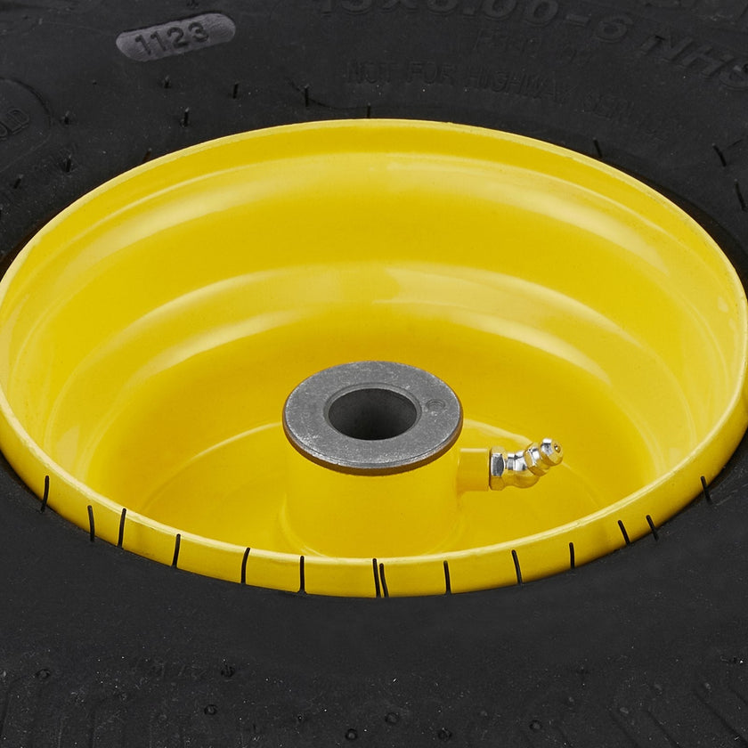 VEVOR Lawn Mower Tires with Rim, 15x6-6