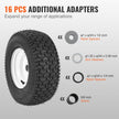 VEVOR Lawn Mower Tires with Rim, 16x6.5-8