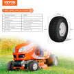 VEVOR Lawn Mower Tires with Rim, 16x6.5-8