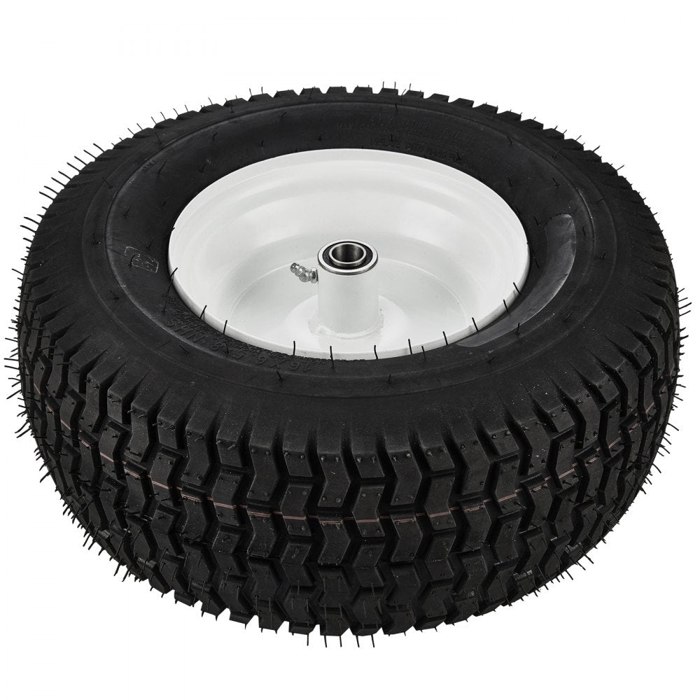 VEVOR Lawn Mower Tires with Rim, 16x6.5-8