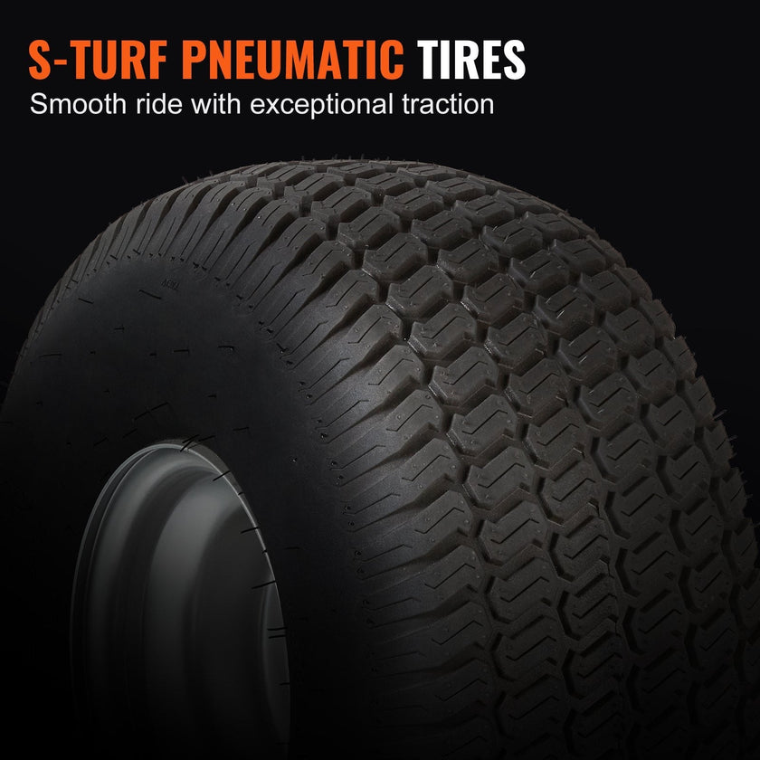 VEVOR Lawn Mower Tires with Rim, 20x8-8