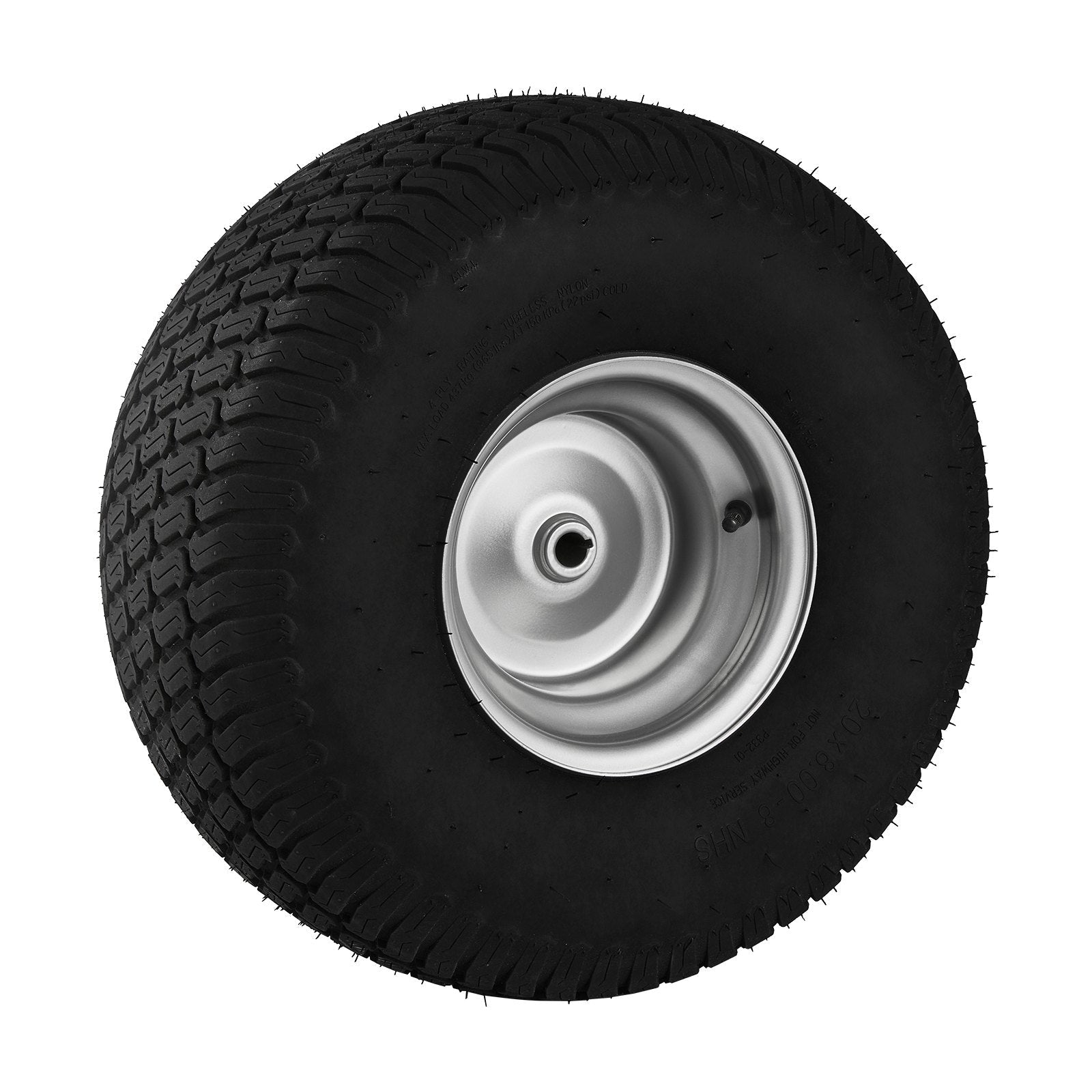 VEVOR Lawn Mower Tires with Rim, 20x8-8