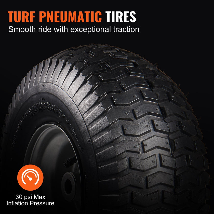 VEVOR Lawn Mower Tires, 15x6-6
