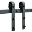 VEVOR 10FT Sliding Barn Door Hardware Kit, 330LBS Loading Heavy Duty Barn Door Track Kit for Single Door, Fit 4.6-5.2FT Wide and 1.3