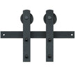 VEVOR 10FT Sliding Barn Door Hardware Kit, 330LBS Loading Heavy Duty Barn Door Track Kit for Single Door, Fit 4.6-5.2FT Wide and 1.3