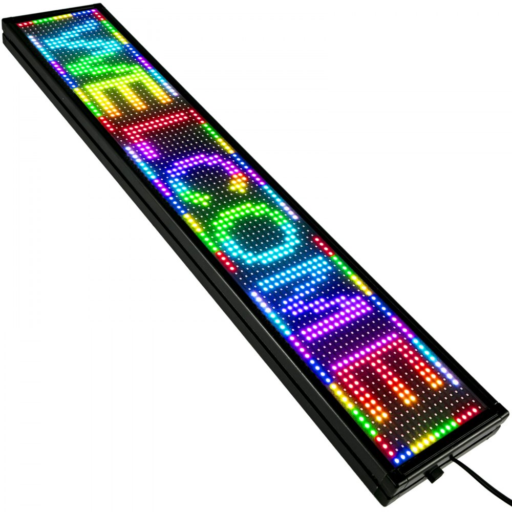 VEVOR WiFi P10 Led Sign Full Color 38\