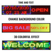 VEVOR WiFi P10 Led Sign Full Color 38\