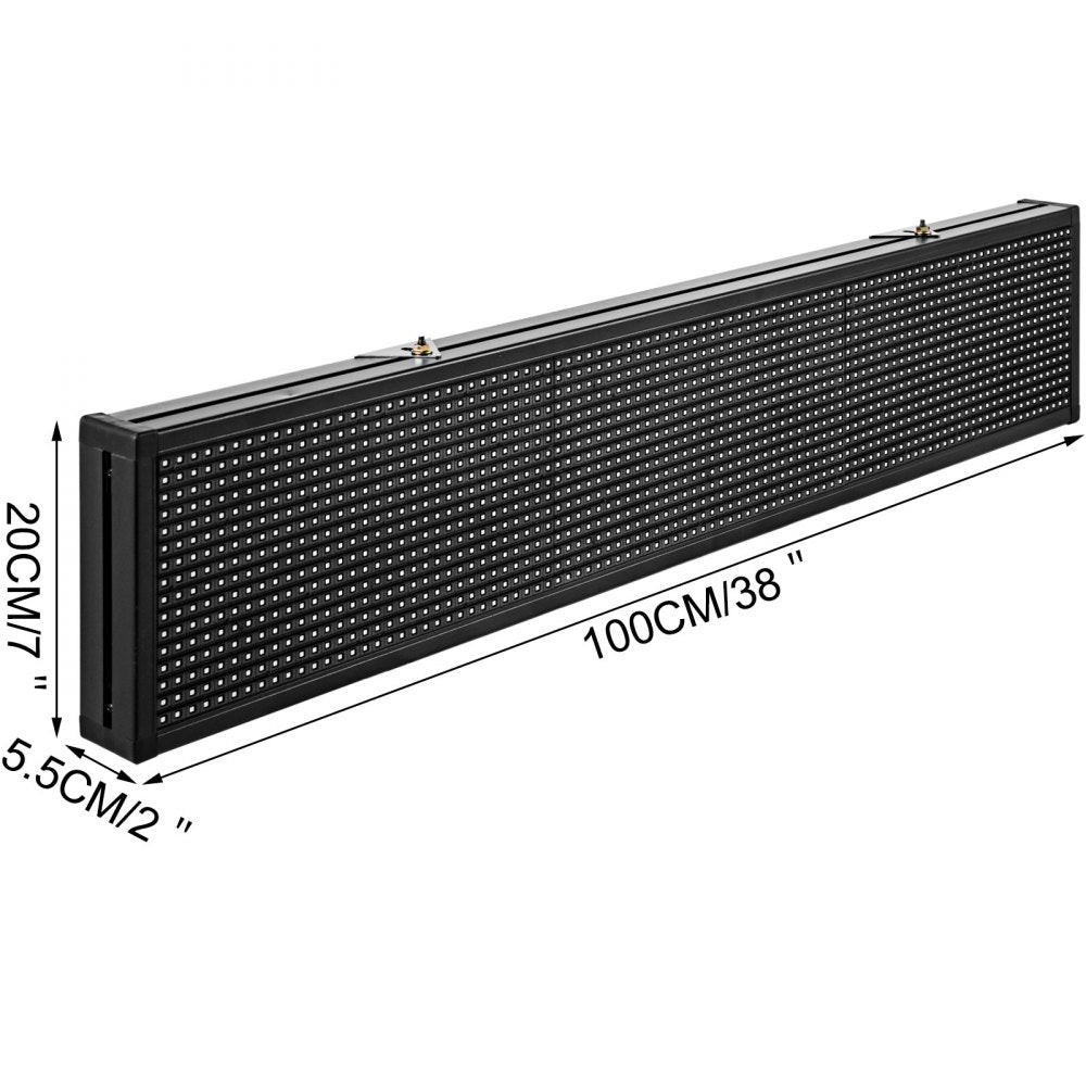 VEVOR WiFi P10 Led Sign Full Color 38\