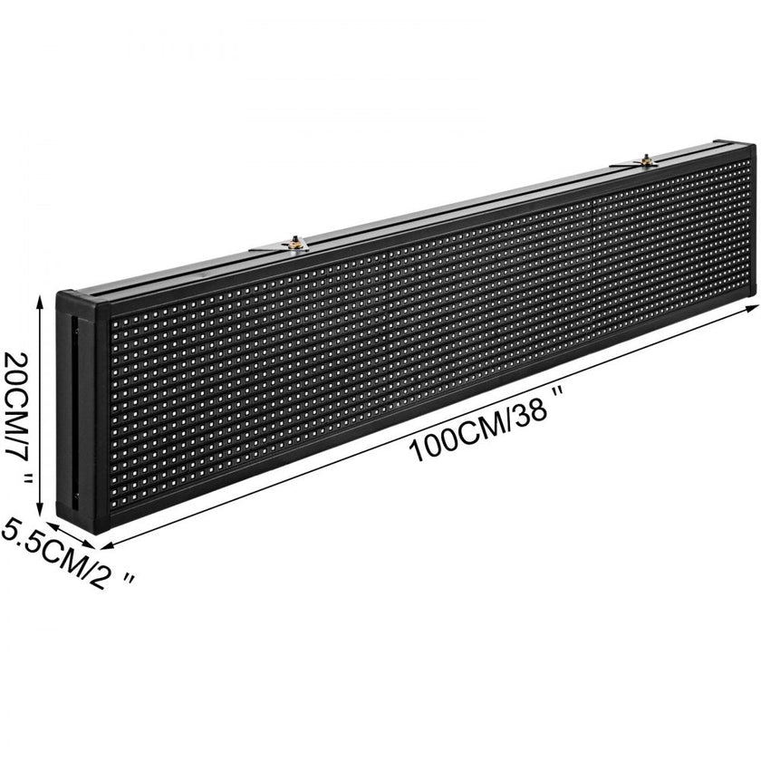 VEVOR WiFi P10 Led Sign Full Color 38\