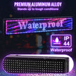 VEVOR Led Sign 40 x 8 inch Led Scrolling Sign Seven-color Digital Led Open Sign Outdoor Wifi High Resolution Bright Electronic Message Display Board with SMD Technology For Advertising and Business