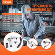 VEVOR Belt Sander Adapter for Angle Grinder, Pipe or Tube Sanding Attachment with 5/8-11