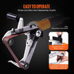 VEVOR Belt Sander Adapter for Angle Grinder, Pipe or Tube Sanding Attachment with 5/8-11