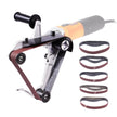 VEVOR Belt Sander Adapter for Angle Grinder, Pipe or Tube Sanding Attachment with 5/8-11