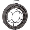 VEVOR Drain Cleaning Cable 100 Feet x 1/2 Inch Solid Core Cable Sewer Cable Drain Auger Cable Cleaner Snake Clog Pipe Drain Cleaning Cable Sewer Drain Auger Snake Pipe