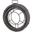 VEVOR Drain Cleaning Cable 50 Feet x 1/2 Inch Solid Core Cable Sewer Cable Drain Auger Cable Cleaner Snake Clog Pipe Drain Cleaning Cable Sewer Drain Auger Snake Pipe